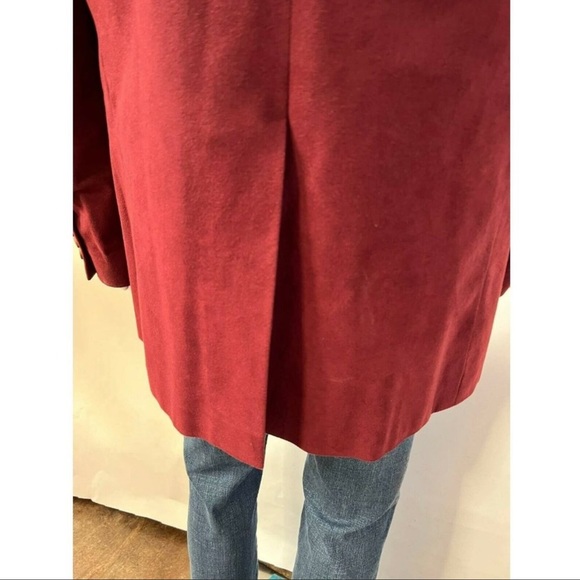 Vintage Kingsridge Mens Two Button Blazer Jacket Red Pocket Single Breasted; - Picture 3 of 7